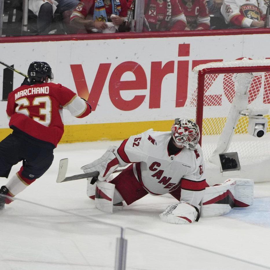 Did Brad Marchand really have a Blizzard between periods of Game 3?
